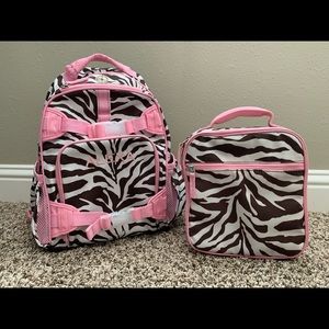 Pottery Barn Kids Backpack and Lunchbox Set